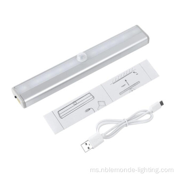 Sensor gerakan di bawah lampu almari LED kabinet